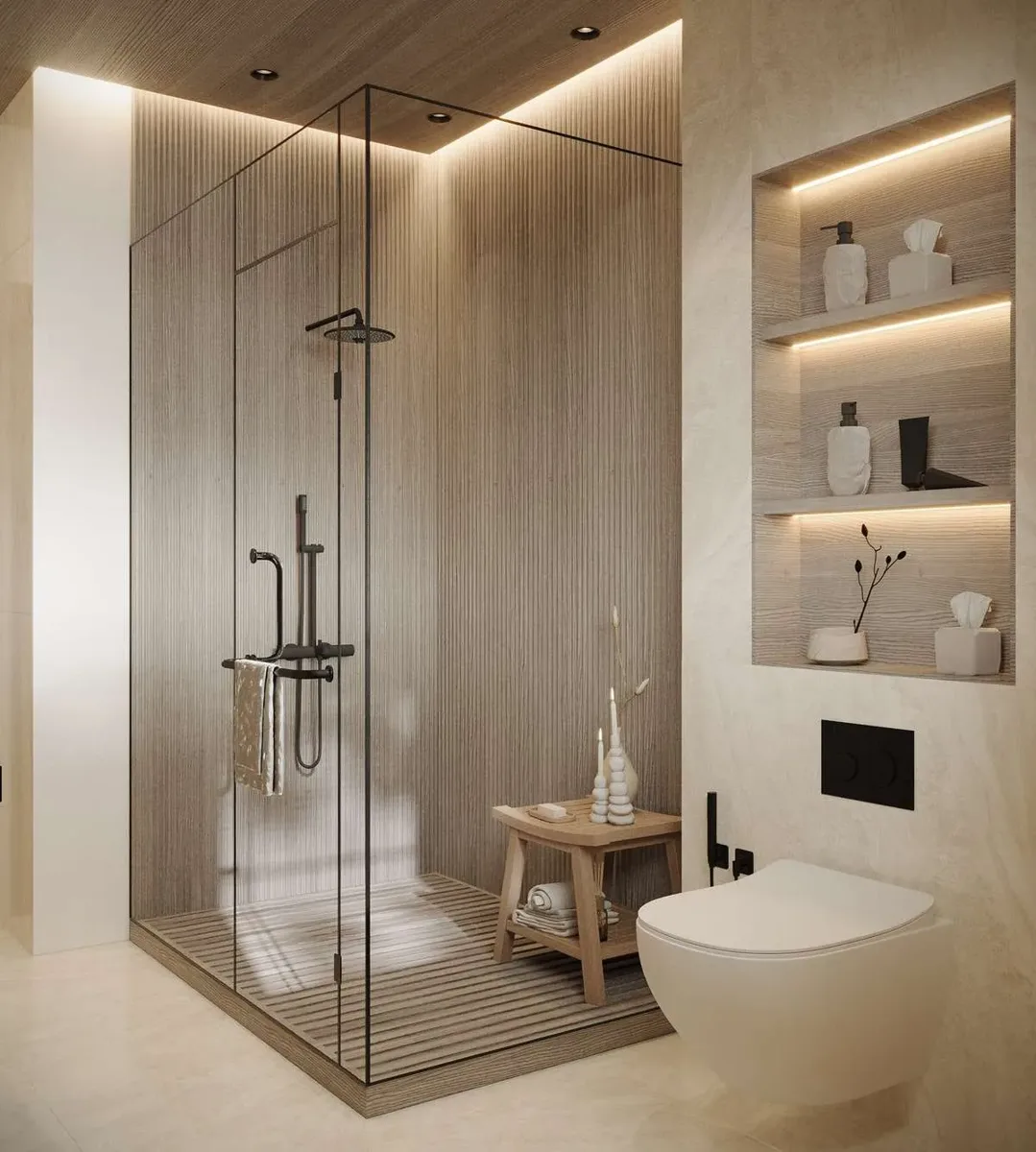 Peach Design Build guest bathroom