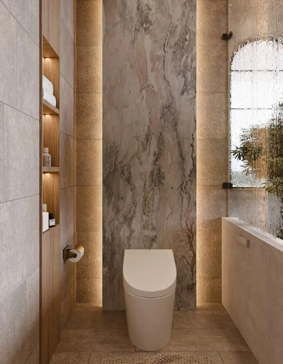 Peach Design Build bathroom remodel