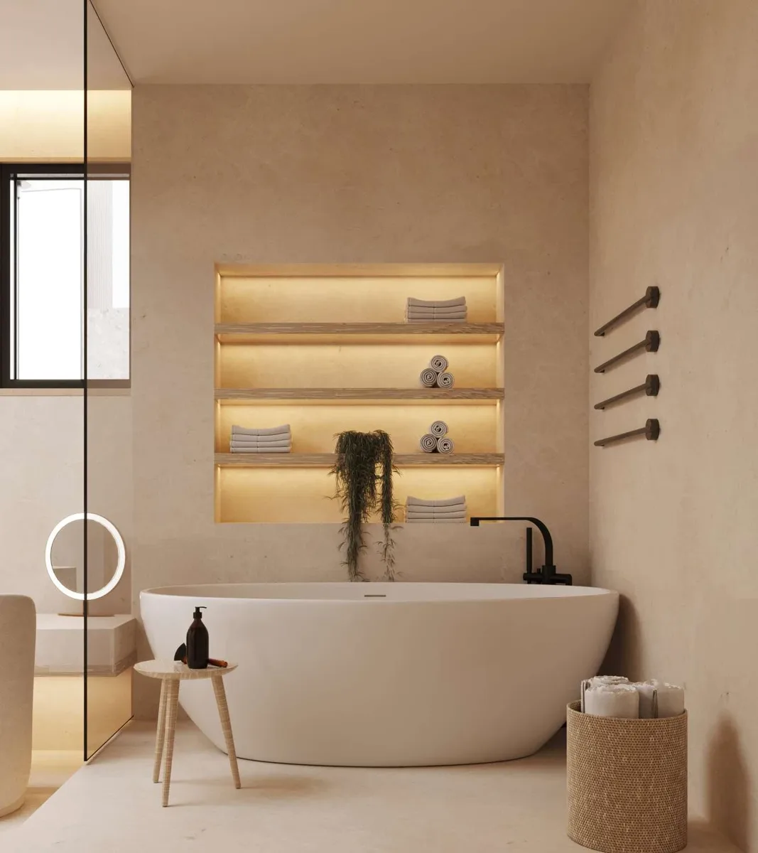 Peach Design Build en-suite bathroom